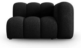 Feketés antracitszürke kanapé modul (jobb oldali) Lupine – Micadoni Home