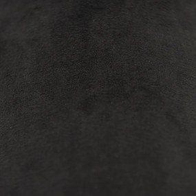 Fekete bársony lámpaernyő 18/18/14 arany belsővel