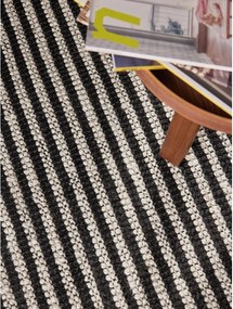 Fekete kézi szövésű juta szőnyeg 160x230 cm Harvest Ebony – Elle Decoration