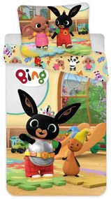 Bing Play gyerek, ovis ágyneműhuzat 100×135cm, 40×60 cm
