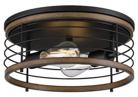 Westinghouse 61250 - Mennyezeti lámpa ACKTON 2xE27/60W/230V barnwood