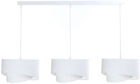 Csillár zsinóron GALAXY 3xE27/60W/230V fehér