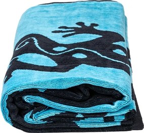 SALINA Strandtörölköző kék 165x90cm