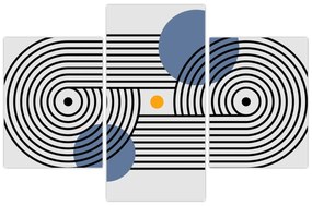 Kép - Minimalista absztrakció N⁰3 (90x60 cm)