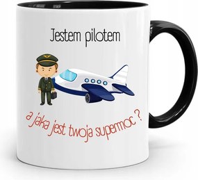 Távirányítós Bögre Fekete Születésnapi Ajándék fényképes nyomtatással