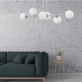 Kábelcsillár MADDIE 5xE14/5W/230V, fényes króm