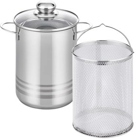 Elo 22616 Basic Rozsdamentes acél spárgaedényBrillant 16 cm, 4 l