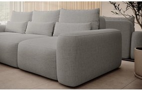 Sarokkanapé Carlito (B) (szürke + fekete) . 1100478
