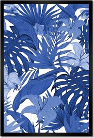 Poszterek keretben 40x60 Classic Blue Monstera