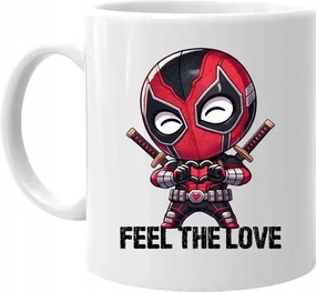Feel the love Bögre Ajándék Deadpool Rajongóknak