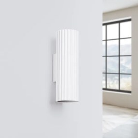 Sollux SL.1647 - Fali lámpa KARBON 2xGU10/10W/230V fehér