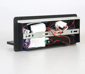 Immax 08287L-LED Fali lámpa polccal, USB-vel és vezeték nélküli töltéssel LED/3W/230V + LED/3W