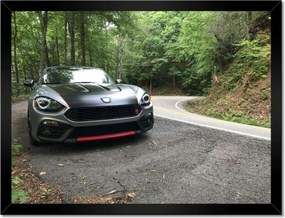 Poszterek keretben 40x30 Fiat 124 Spider Abarth