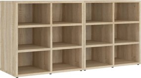 vidaXL 2 db sonoma tölgy színű cipősszekrény 52,5 x 30 x 50 cm