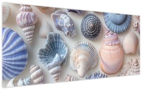 Kép - Kagylógyűjtemény (120x50 cm)
