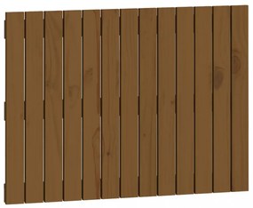 mézbarna tömör fenyőfa fali fejtámla 82,5 x 3 x 60 cm