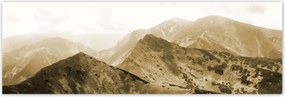 Poszterek 200x66 Tátra Lengyel hegyek Kilátás