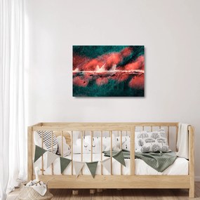Kép - Robbanás a kerozinban (üvegen) (70x50 cm)