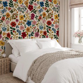 Fotótapéta - Színes virágok (147x102 cm)