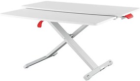 Ülő/álló munkaállomás, kihúzható billentyűzettartóval, LEITZ Ergo Cosy (E65320085)