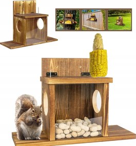 Bódé bódé mókus házikó etető