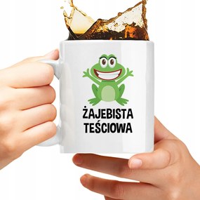 Békás anyós Vicces Bögre Anyósnak Anyák Napi Ajándék