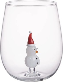 MERRY & JOY pohár, hóember 450 ml