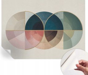 Dekoratív öntapadós fotótapéta Geometrikus elegancia 312x219 cm