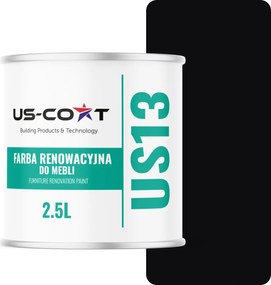 Konyhabútor Festék Szekrény Frontok Fekete Ral 9005 Félmatt 2,5L