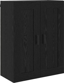 vidaXL Fali szekrény Fekete tölgy 69,5 x 34 x 90 cm Faanyag