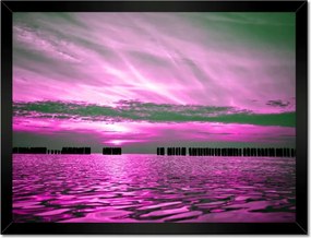 Poszterek keretben 40x30 Hanga naplemente