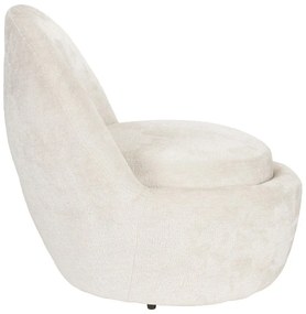 Krémszínű fotel Nash – White Label