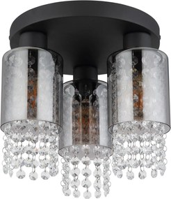 Mennyezeti Lámpa Matt fekete BACKEY GLOBO-15799-3D