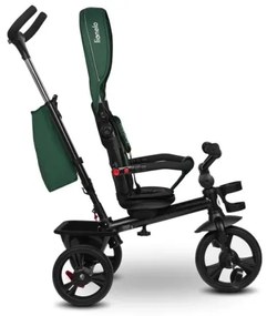 Lionelo HAARI gyerek tricikli zöld/fekete