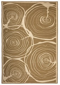 Fatörzs mintás kétoldalú kültéri szőnyeg, 240 x 151 cm
