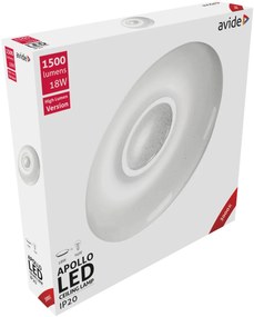 Avide LED Mennyezeti Lámpa Apollo 18W 348*62mm WW 3000K