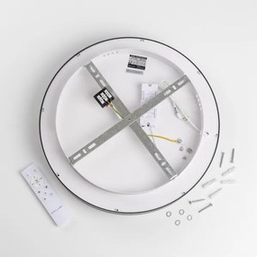 Brilagi - LED dimmelhető mennyezeti lámpatest FALCON II LED/67W/230V átm. 40 cm fekete +távirányító