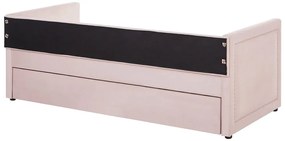 Egyszemélyes ágy 200 x 90 cm Tully (rózsaszín) (ágyráccsal). 1081413