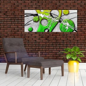 Absztrakt kép (120x50 cm)