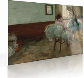 Üveg kép - Edgar Degas, The Dance Lesson, reprodukciók (70x50 cm)