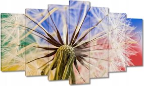 Vászonkép 140x80 Pitypang színekben