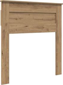 vidaXL Fejtámla Artisan tölgy 100 cm Faanyag