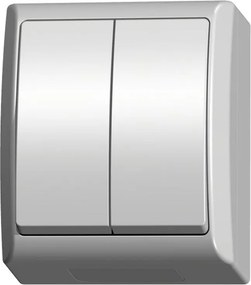 Ospel Hullám falra szerelhető gyertyatartó csatlakozó LNH-2H/00