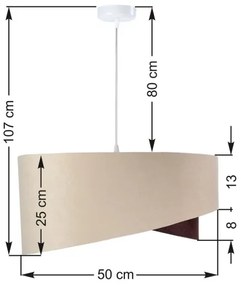 Csillár zsinóron GALAXY 1xE27/60W/230V