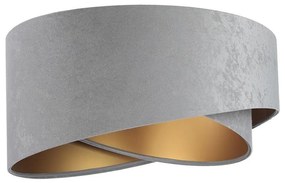 Univerzális GALAXY E27 lámpabúra 45 cm szürke/arany