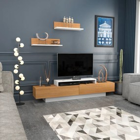 Lusi - White, Teak