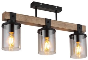 Globo 15555-3D -  Felületre szerelhető csillár LILA 3xE27/60W/230V