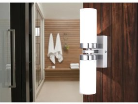 Globo 7816 - SPACE fürdőszobai fali lámpa 2xE14/40W/230V IP44