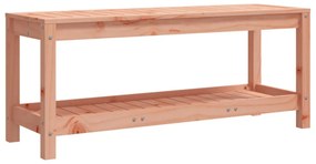 tömör duglászfenyő kerti pad 108x35x45 cm