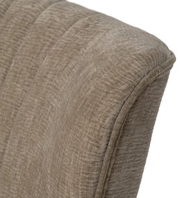 Bézs zsenília kanapé 134 cm Glam – Ixia